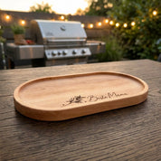 Snack Board Oval - mit Gravur - Hotty