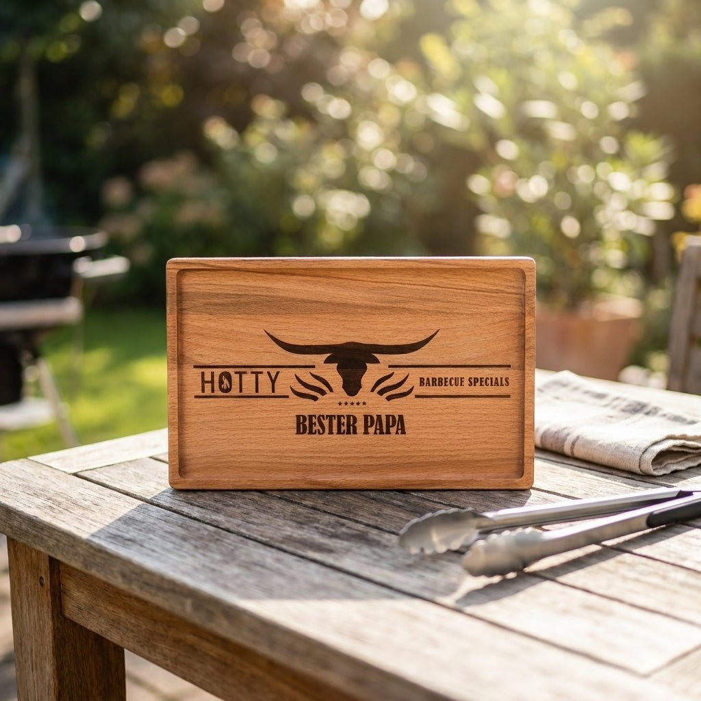 Snack Board Square - mit Gravur - Hotty