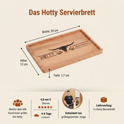 Snack Board Square - mit Gravur - Hotty