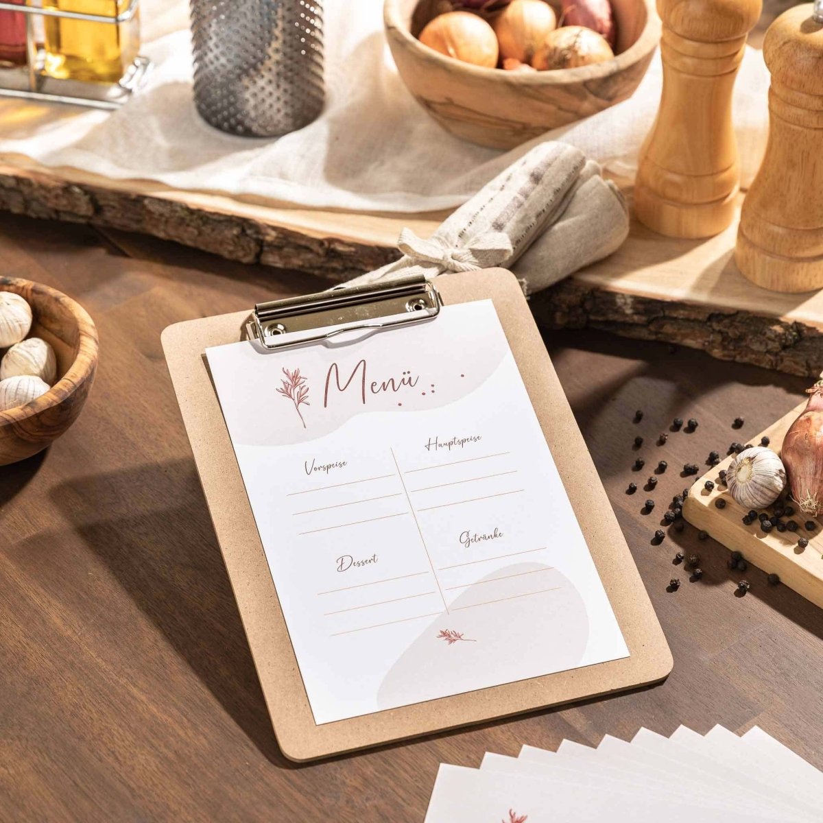 Speisekarten Klemmbrett - Hotty