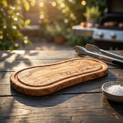Steak Board Olive - mit Gravur - Hotty