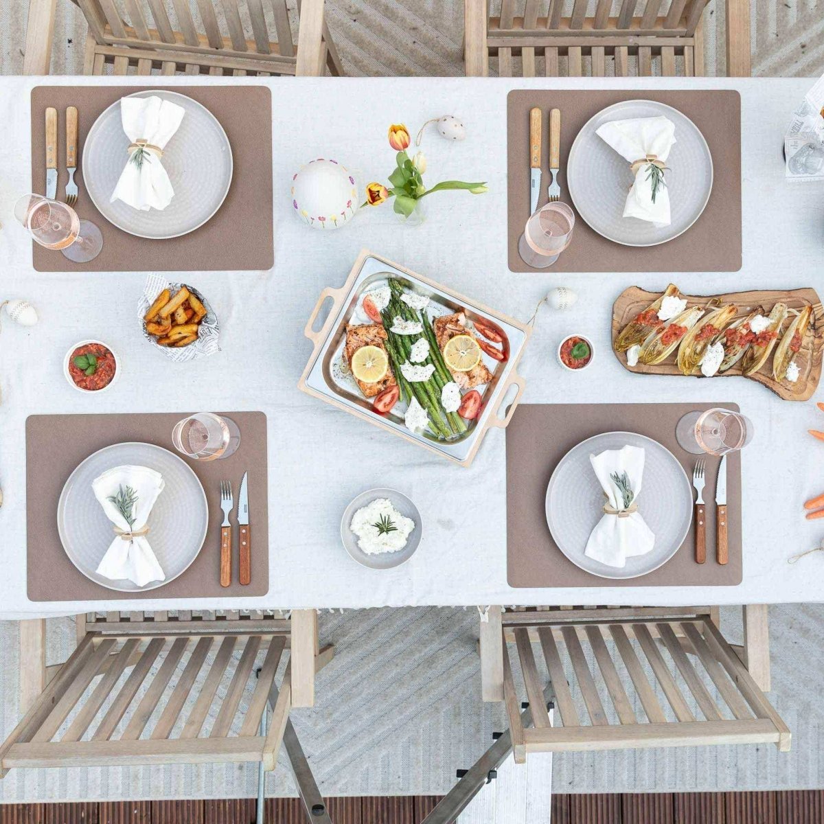 Tischset Echtleder - Hotty