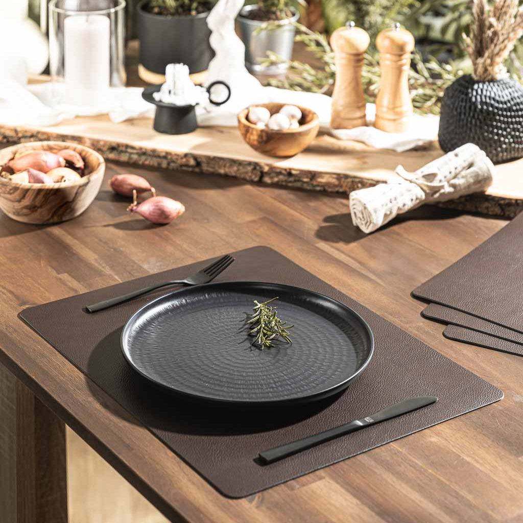 Tischset Echtleder - Hotty