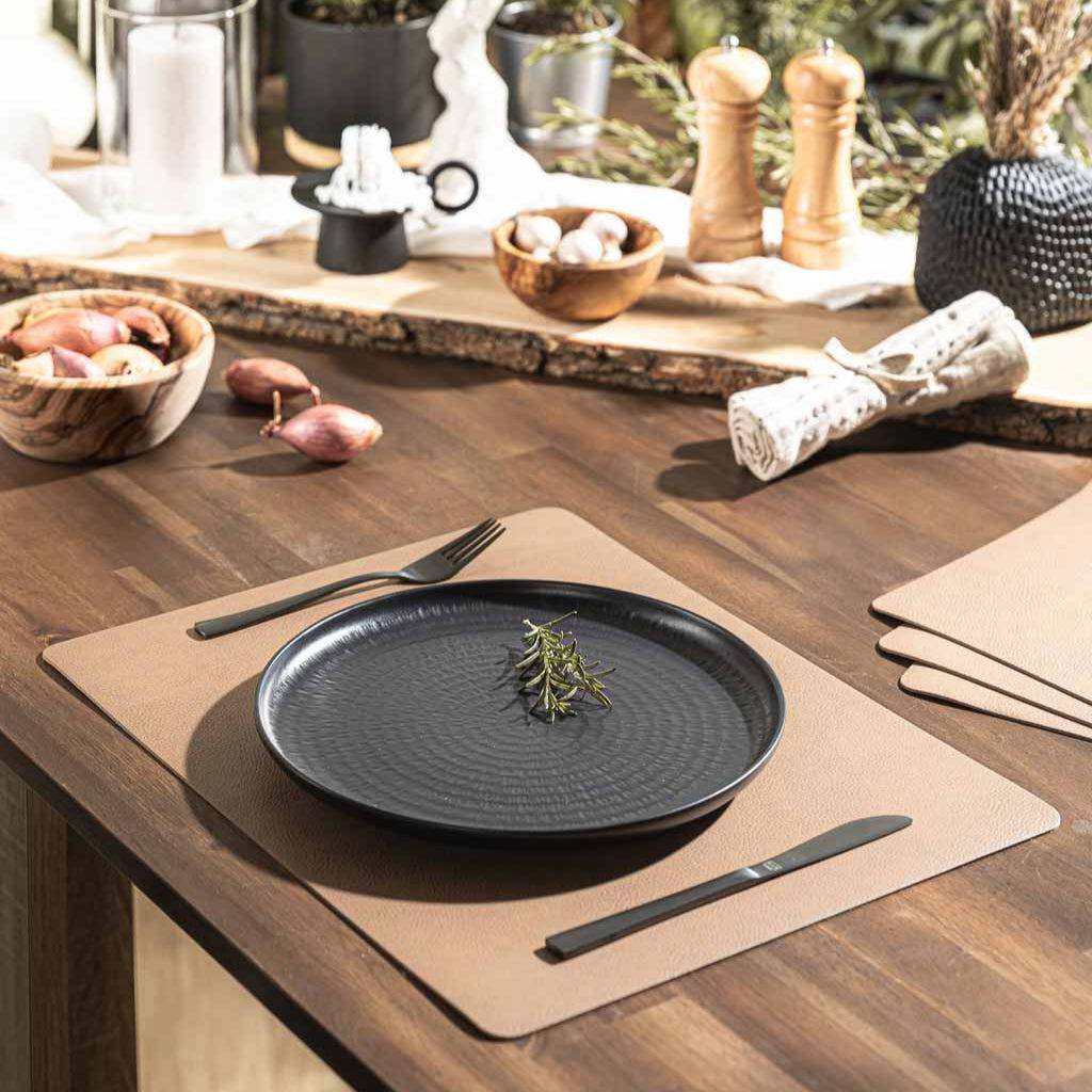 Tischset Echtleder - Hotty