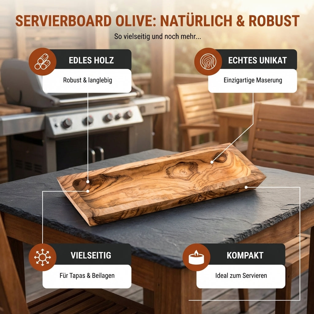 Servingboard olive