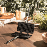 Waffeleisen auf dem Grill