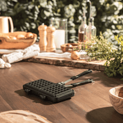 Waffeleisen auf dem Grill - Hotty