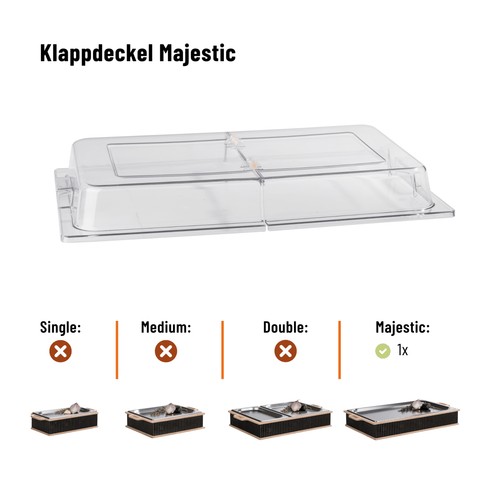 Klappdeckel Majestic