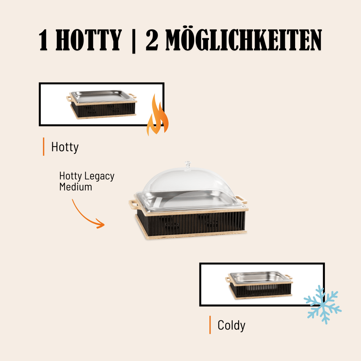 Zubehör & Erweiterungen: Hotty Legacy MEDIUM - Hotty